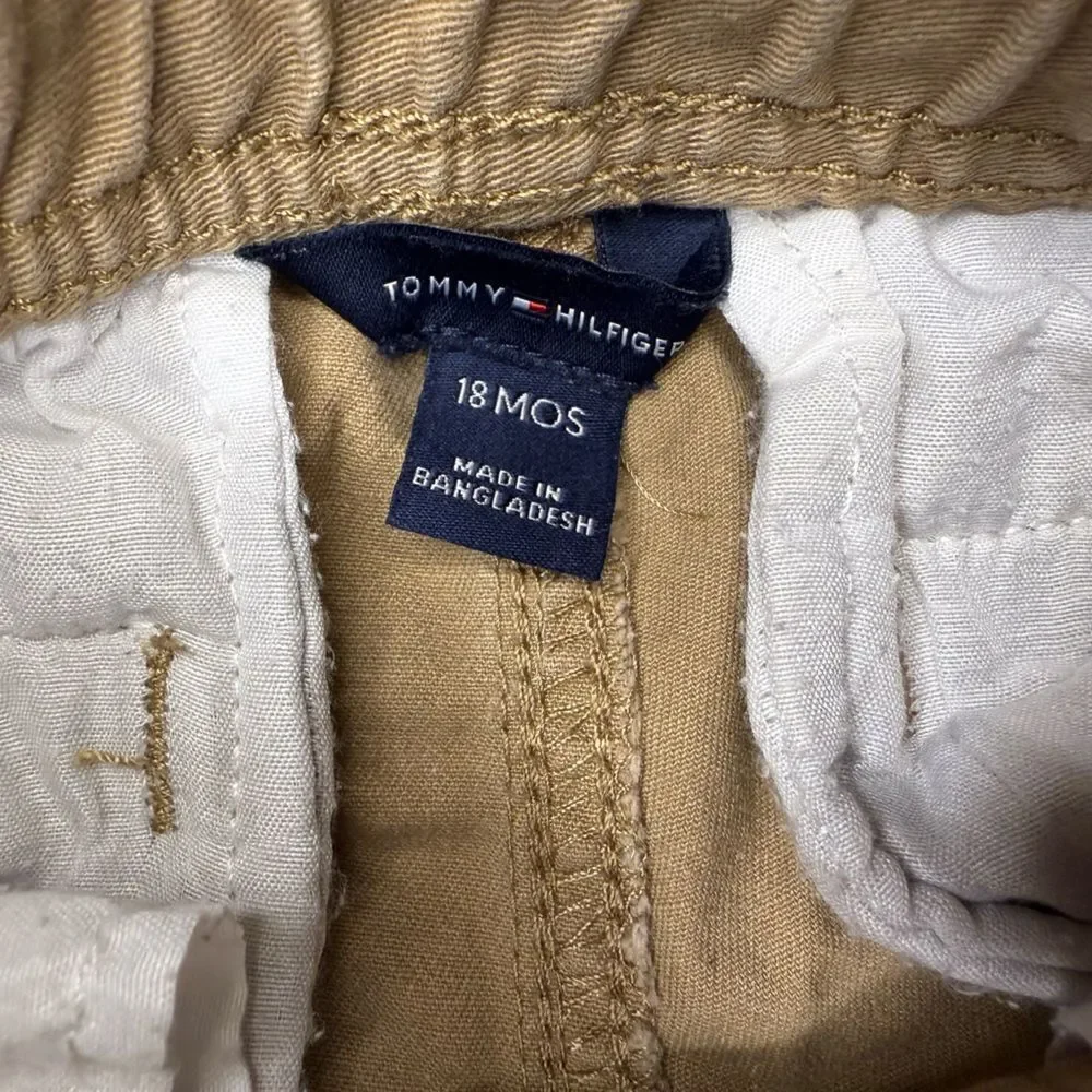 Tommy Hilfiger Baby Boy Khaki Chino Pants Toddler pants Size 12-18 months